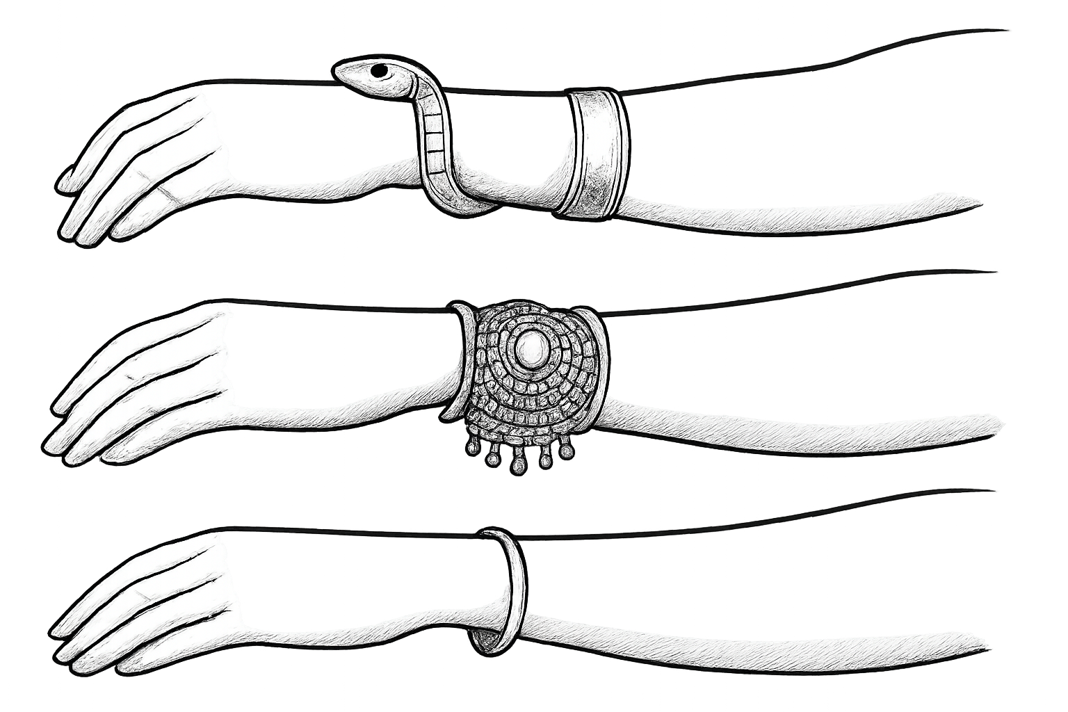 bracelet haut de bras signification