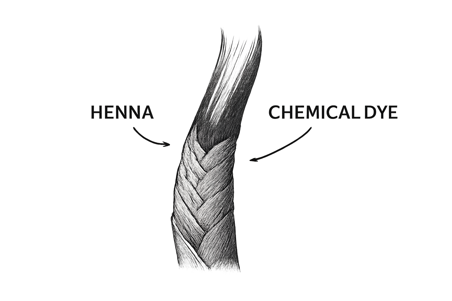 coloration après henné