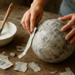 Comment réaliser une boule en papier mâché sans ballon : techniques et astuces