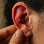 Rook piercing infecté : symptômes, traitements et soins essentiels