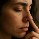 Signification piercing nez droite : symbolique culturelle et choix personnel