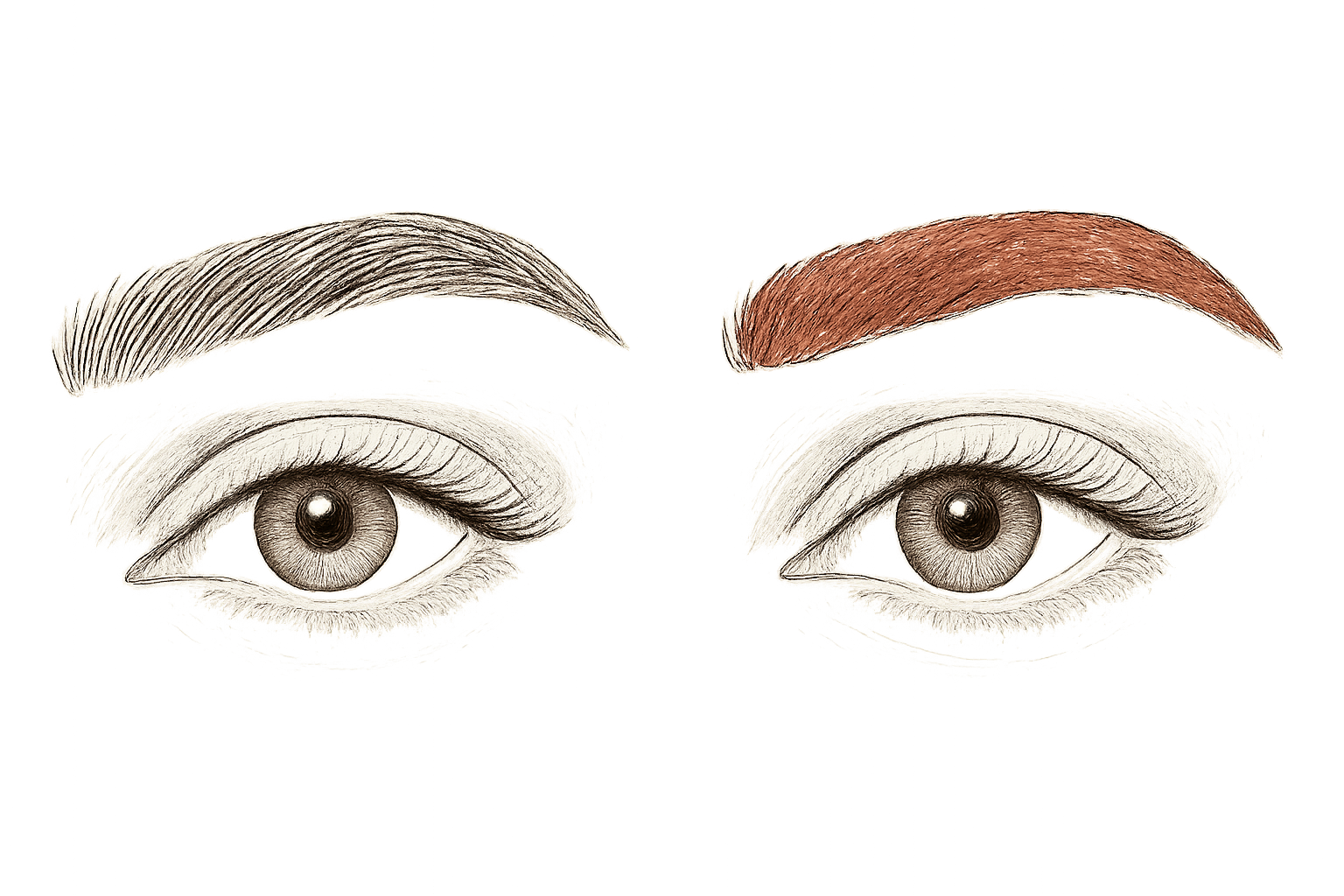 sourcils tatoués ratés