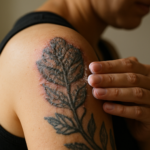Tatouage creusé pendant la cicatrisation : causes, soins et délais de guérison